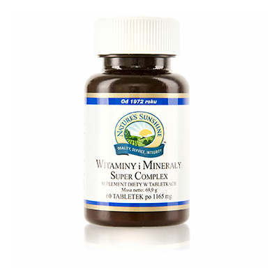 Witaminy i minerały Super Complex 60 tabletek