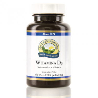 Witamina D3 60 kapsułek