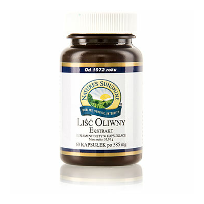 Liść Oliwny – Ekstrakt 60 kapsułek